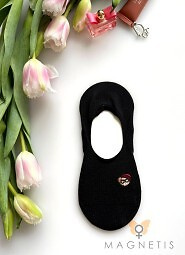 Magnetis YN-251132 – női balerina zokni viszkózból, szilikonnal