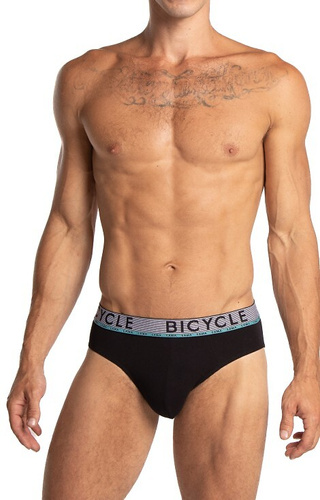 M-1063 Lama férfi alsónadrág fekete-menta - pamut, széles elasztikus 2 db-os csomag