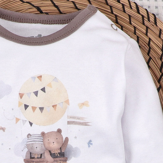 Nini baba body 100% Balloon Friends organikus pamut, Lengyel gyártás