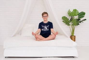 Gibson fiú rövid ujjú pizsama, nadrág Italian Fashion - tengerészkék