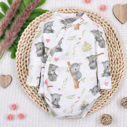 Nini Koala body 100% organikus pamut, Lengyelországban gyártva
