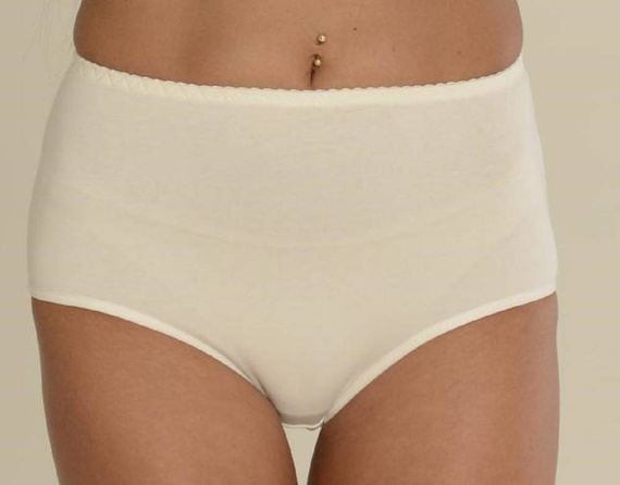 018 Sara Magasan felsőrészű alsónadrág De lafense - ekrü