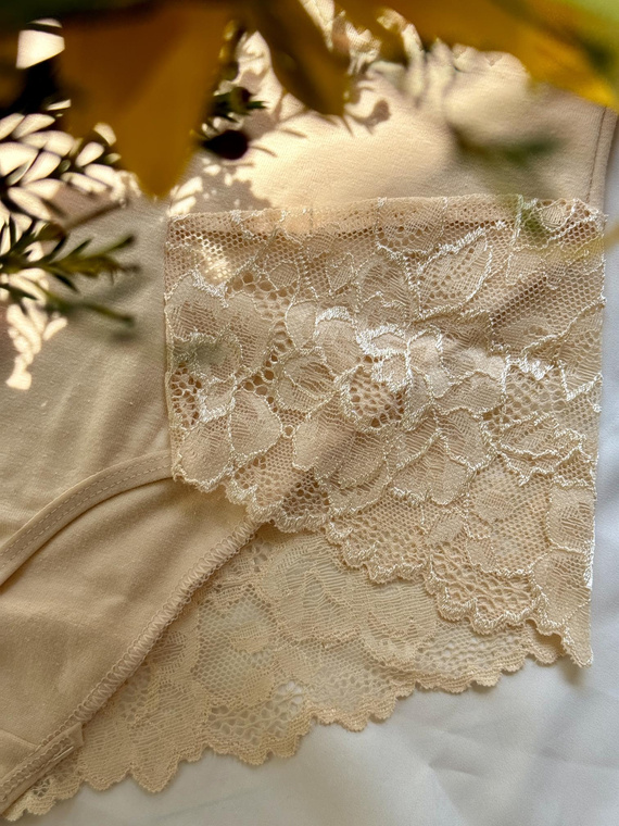 530 Iness Magasított alsónadrág De lafense - bézs