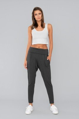 Szürke női nadrág Italian Fashion - sötét melange