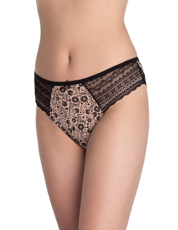 Lama L-1592 BI bikini alsó - pamut csipke bikini, 2 darabos kiszerelésben