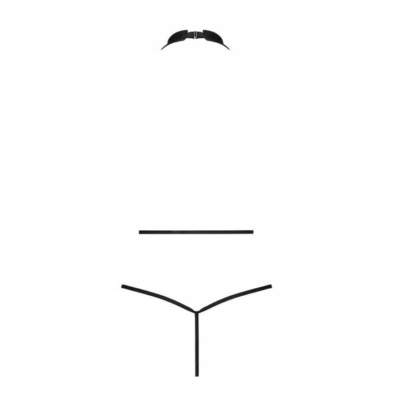 Jannies Női bodysuit Passion fekete