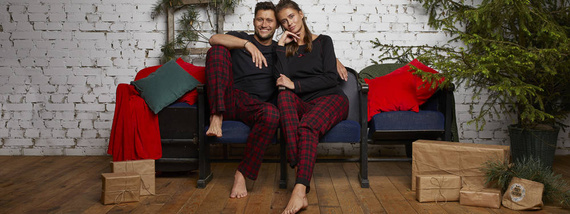 Ordesa Női pizsama hosszú ujjú, hosszú nadrág olasz divat - fekete/print