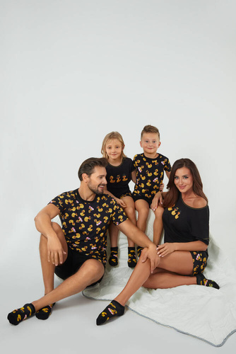 Anatre Fiú pizsama Italian Fashion - print/fekete