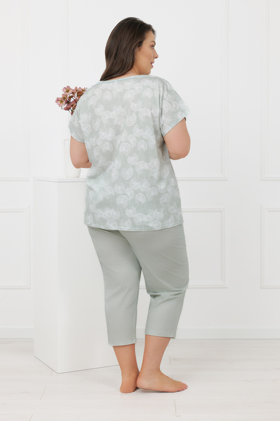 KALINA női pizsama Italian Fashion – 100% pamut, 3/4