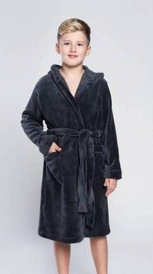 Mimas fiú fürdőköpeny Italian Fashion- grafit