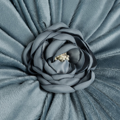 Flores Eurofirany virág alakú díszpárna Ø40 cm blue