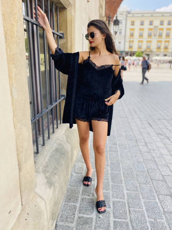 613 Milagros Női pizsama Forex - fekete