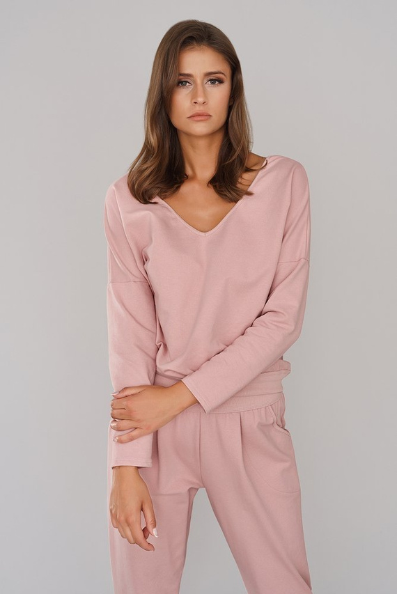 Karina Női hosszú ujjú szett, nadrág Olasz divat - menta