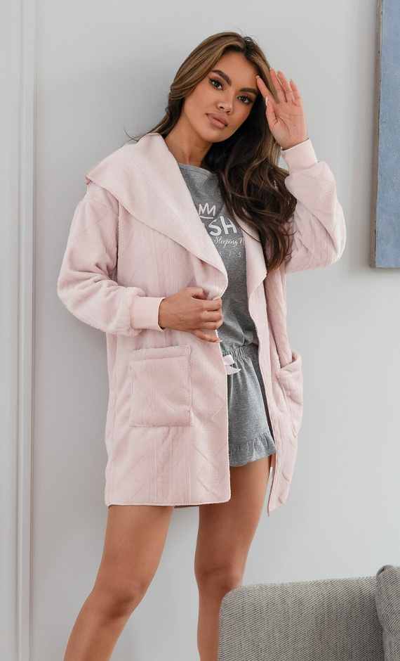 Ruth kardigán Sensis - púderrózsaszín