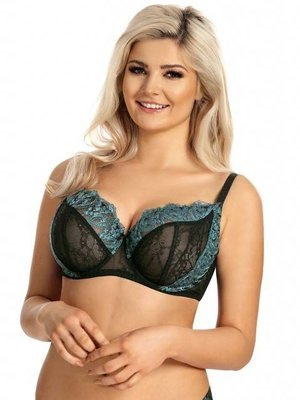 2117 Lupoline puha melltartó - zöld