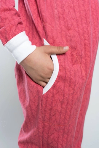 Oslo baba overall Italian Fashion - málna