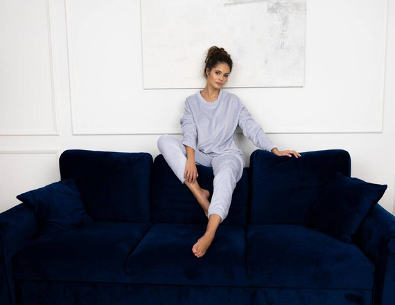 Esme Soft Sensis női pizsama - szürke