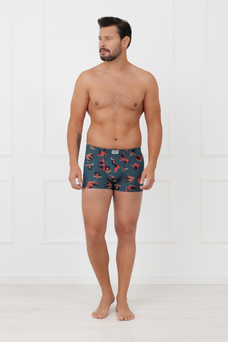 Férfi boxeralsó Angus Italian Fashion pamut elasztán testhezálló