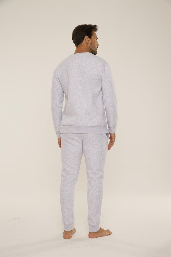 813 Indigo Férfi edzőruha a De Lafense-től - világos melange