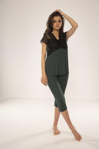 490 Artemise női Forex pizsama - zöld