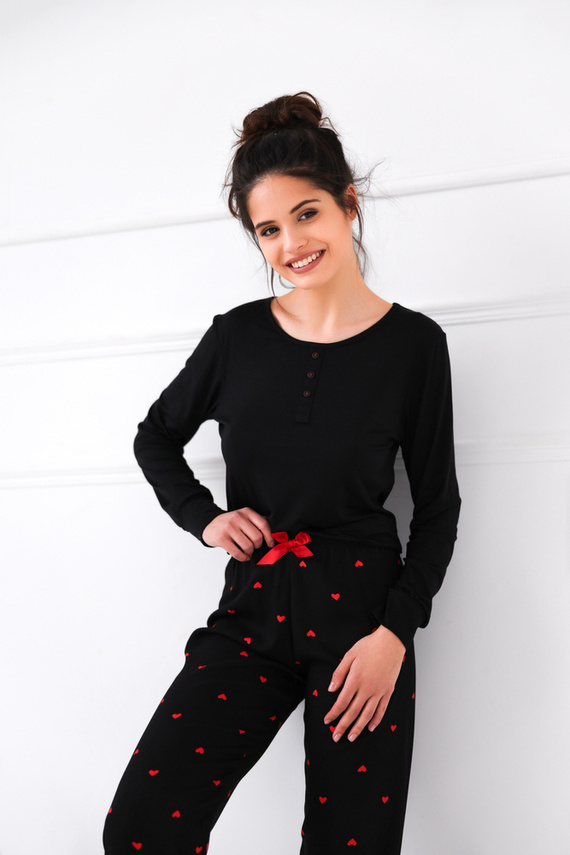 Eternity Sensis női pizsama - fekete