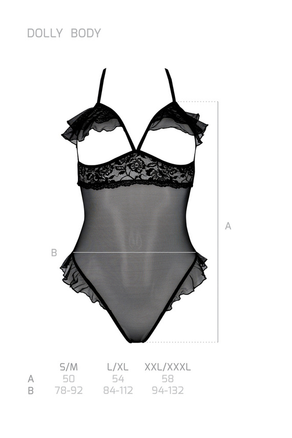 Dolly női test Passion fekete