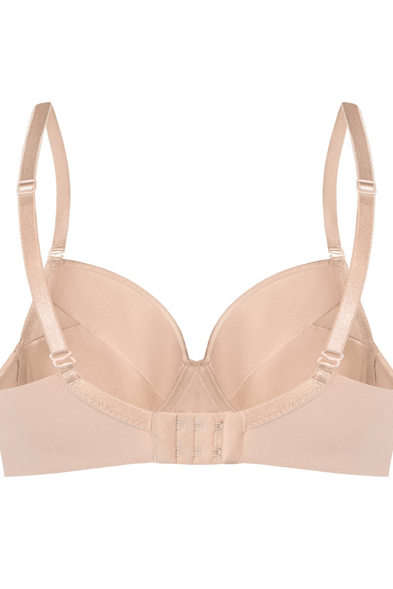 Mefemi by Nipplex Nina Push Up Cappuccino formázó melltartó dekoltázzsal