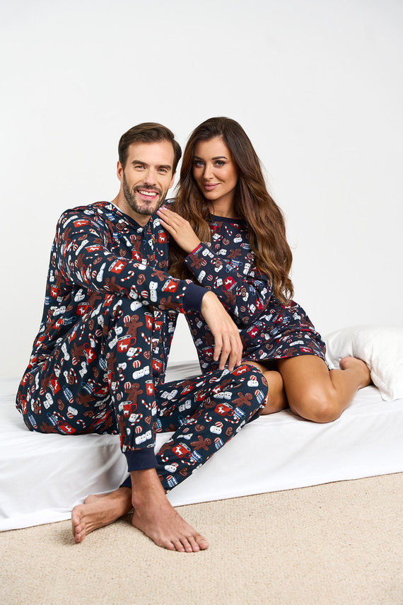 Sütik hálóing Olasz divat - print