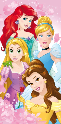 Princesses Princess Princess pamut strandtörölköző Disney Kids25 | Lányoknak | Strandra, medencébe Jerry Jabrics