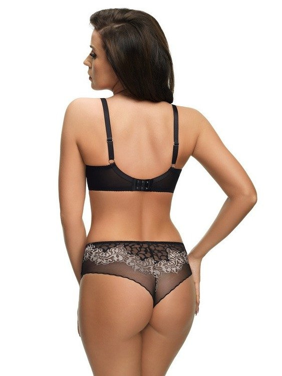 K 508 Fantasy Balconette melltartó Gorsenia - fekete