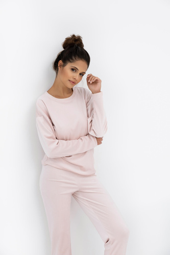 Harmony Velour pizsama Homewear Sensis - lengyel gyártmány, hosszú ujjú és nadrágos pizsama