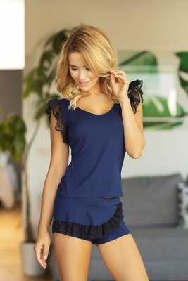 Tanis Női pizsama szett Kalimo - tengerészkék