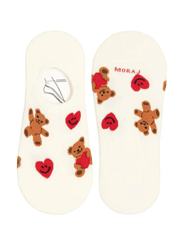 CDB200-140 Moraj női balerinák - Kényelmes balerinák szilikon sarokkal és lapos varrásokkal