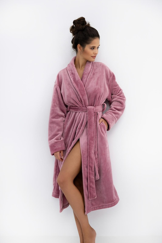 Chana női fürdőköpeny Sensis heather - elegáns és kényelmes, puha anyagból készült