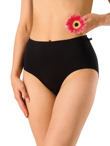 Kulcs LPF 006 női bugyi fekete - bambusz, elegáns, dobozban