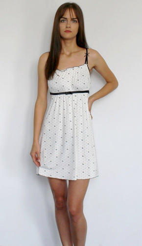 364 Juliette Forex pántnélküli hálóing - ekrü színű