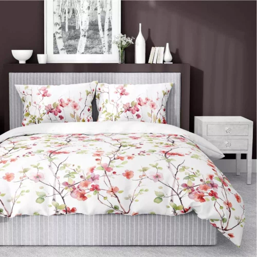 5490 A Detexpol Satin Stories fehér | 100% pamut, szaténszövés, cipzár, ajándékcsomagolás