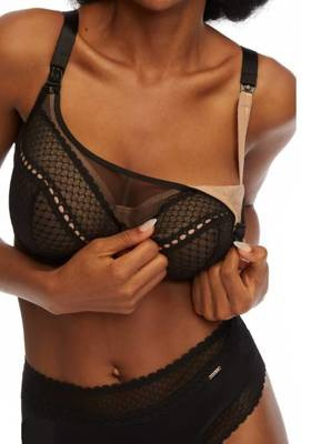 BM-929 K Puha melltartó Kinga fekete