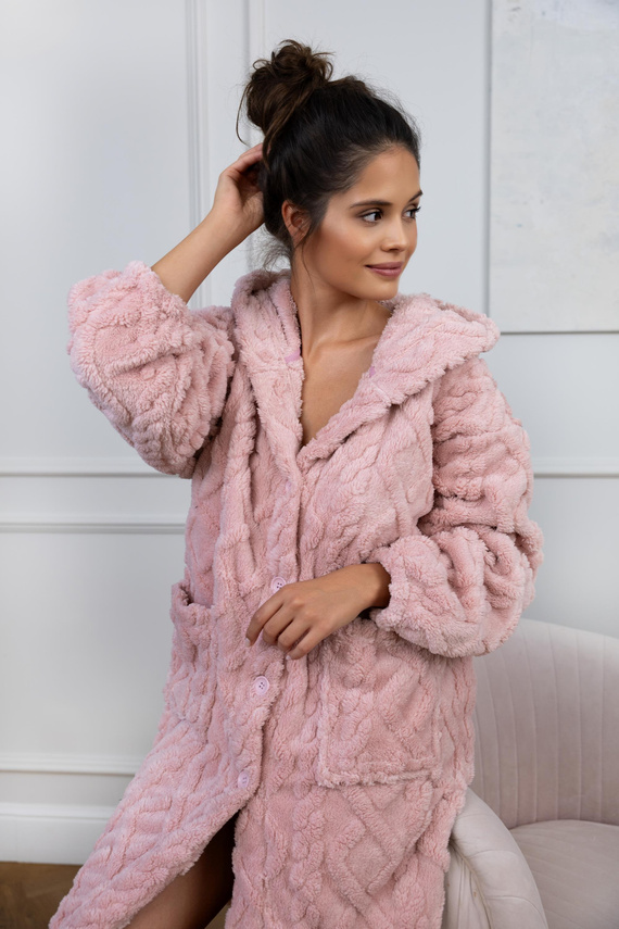 Bethany női fürdőköpeny Sensis - piszkos rózsaszín