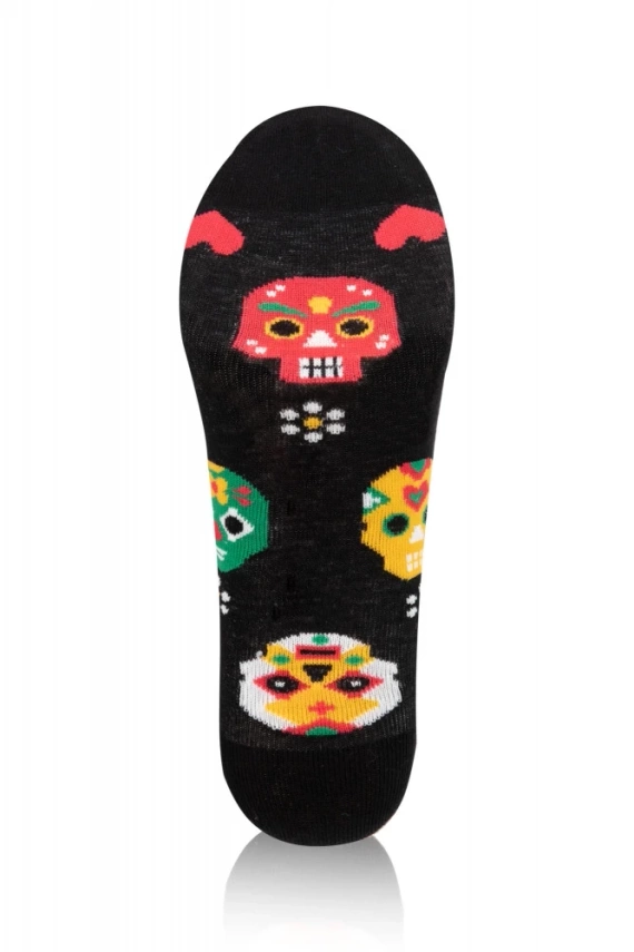 S134D Muerto hosszú zokni olasz divat - fekete