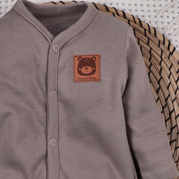 Nini baba rugdalózó Balloon Friends 100% bio pamut – újszülötteknek