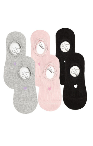 CDB200-141 Moraj női balerinák - Kényelmes balerinák szilikon sarokkal és lapos varrásokkal