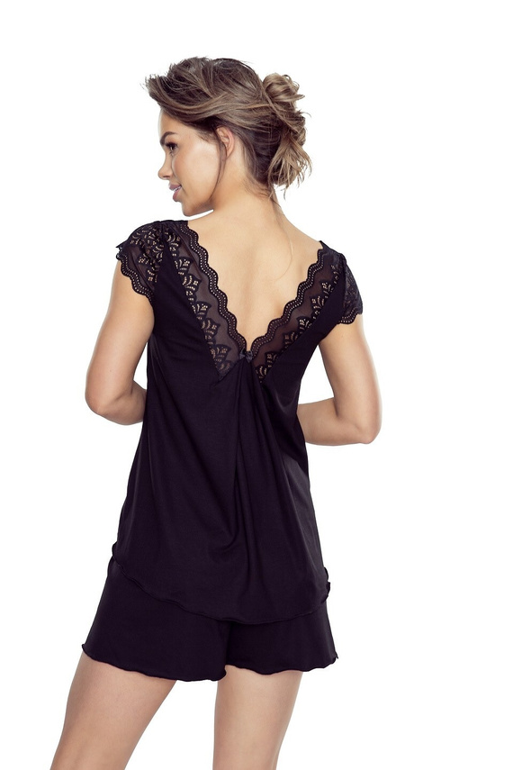 Mirana First Lady Eldar pizsama - fekete