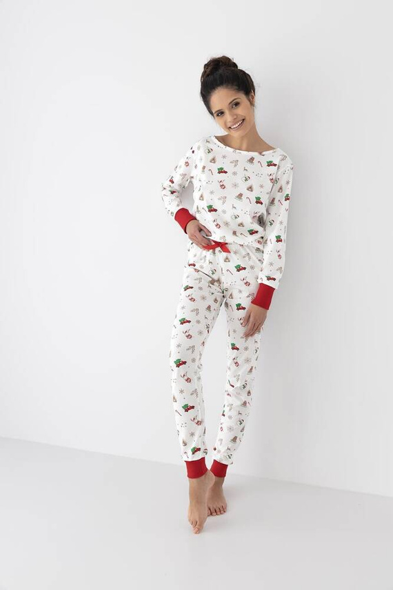 Samantha Sensis női pizsama -ecru színű