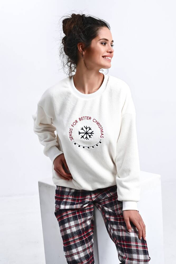 Better Női pizsama Sensis - krém - krém