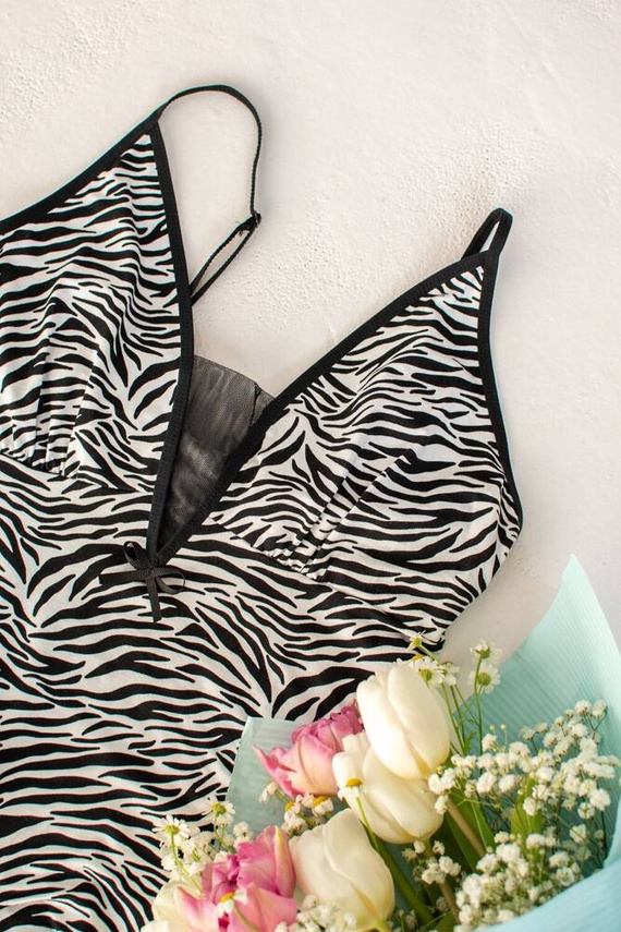 746 Savannah De Lafense hálóing - fehér-fekete