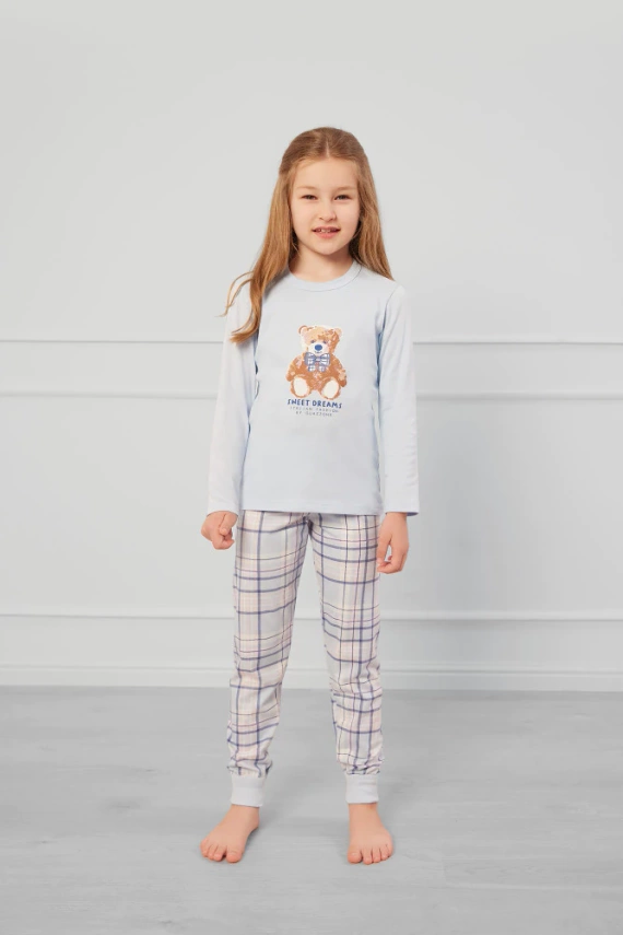 Katrin Lány pizsama Italian Fashion - kék/print