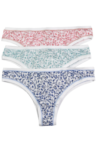 GD139-5H100 Cotonella brazil 3 darabos bugyi - pamut, érzéki illeszkedés, mindennapi kényelem