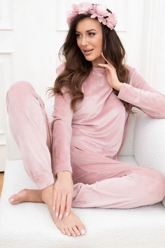Akara női szett olasz divat - púderrózsaszín