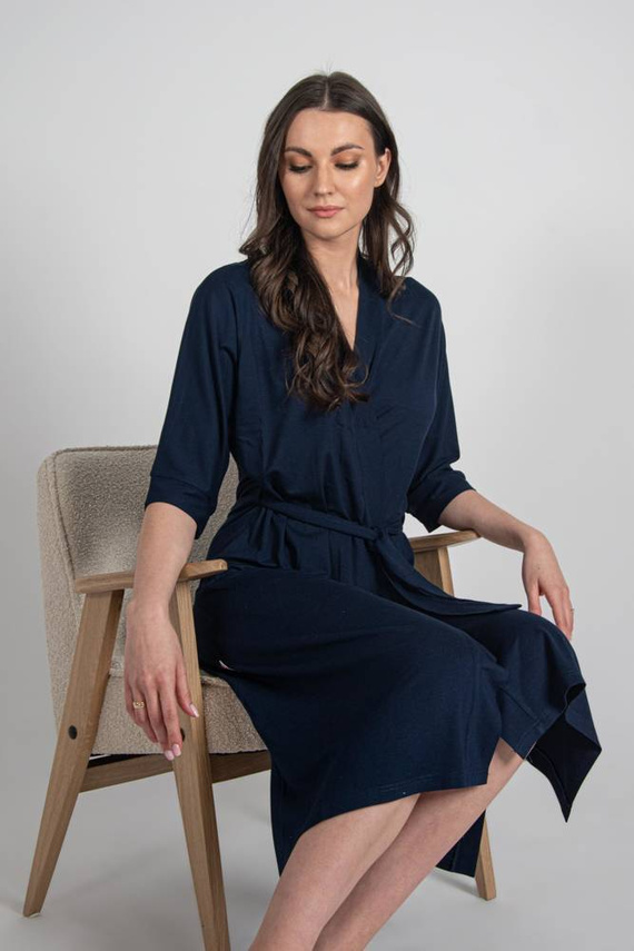 942 Visa Hosszú köntös De Lafense - tengerészkék